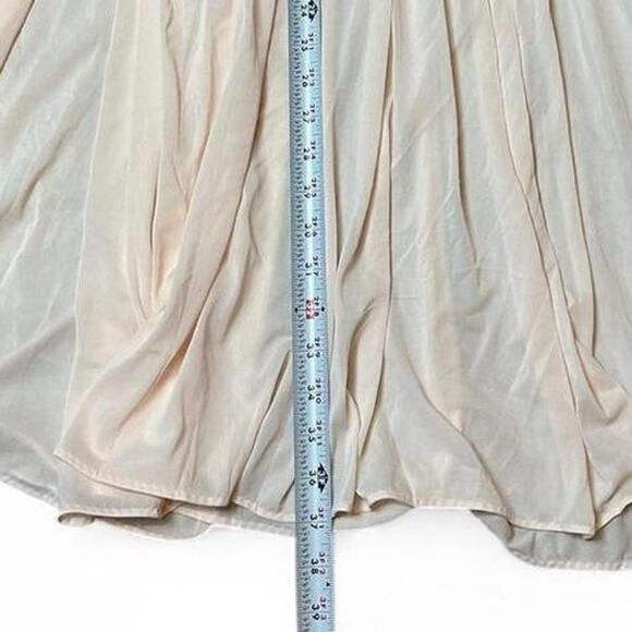 Vintage Miss Elaine Nightgown Medium Lace Ribbon Sheer Slip Soft Pink Grannycore - Picture 6 of 6